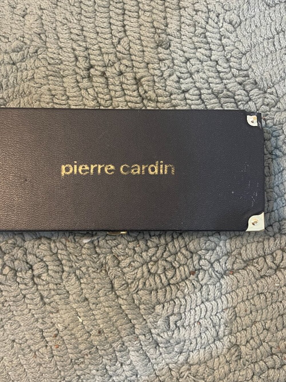 Vintage Pierre Cardin Pen and Pencil Set Black and Silver Tone with rubber grip - Picture 3 of 7
